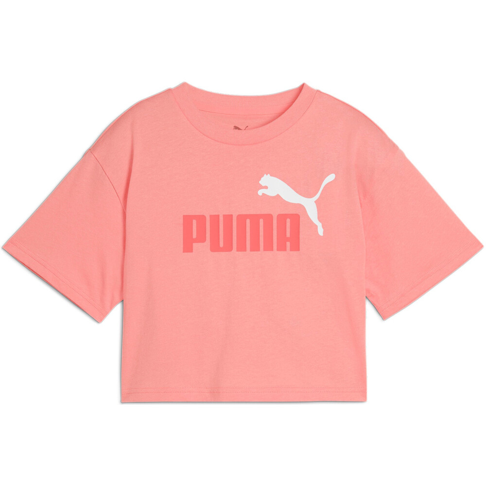 Puma camiseta manga corta niña ESS 2 COLOR No. 1 Logo? Short Length Tee vista frontal