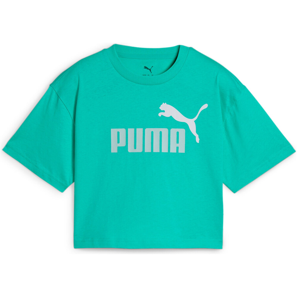Puma camiseta manga corta niña ESS 2 COLOR No. 1 Logo? Short Length Tee vista frontal