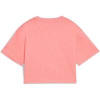 Puma camiseta manga corta niña ESS 2 COLOR No. 1 Logo? Short Length Tee vista trasera