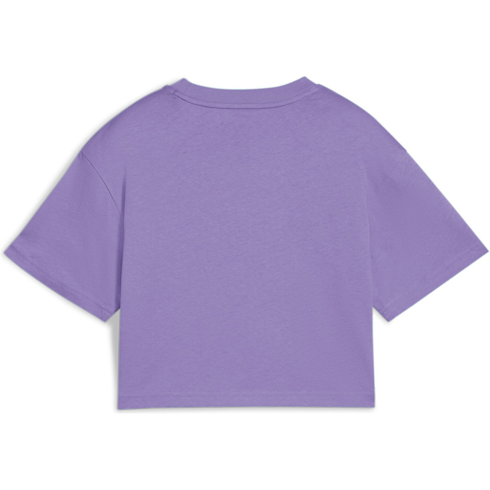 Puma camiseta manga corta niña ESS 2 COLOR No. 1 Logo? Short Length Tee vista trasera