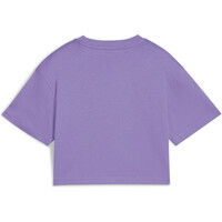 Puma camiseta manga corta niña ESS 2 COLOR No. 1 Logo? Short Length Tee vista trasera