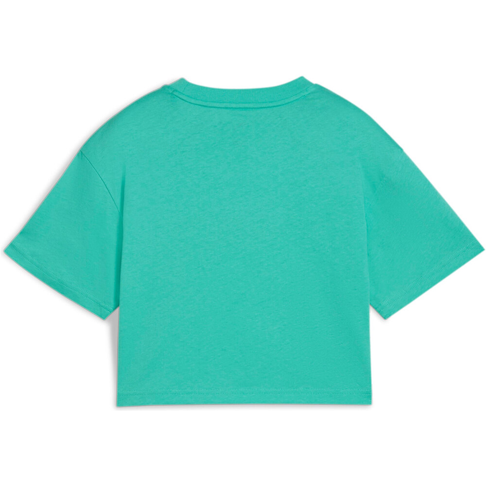 Puma camiseta manga corta niña ESS 2 COLOR No. 1 Logo? Short Length Tee vista trasera
