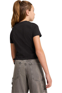 Puma camiseta manga corta niña ESS ANIMAL Logo Infill Knotted Tee G vista trasera