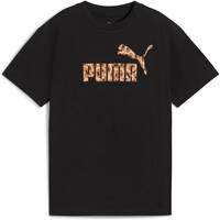 Puma camiseta manga corta niña ESS ANIMAL Logo Infill Tee G vista detalle