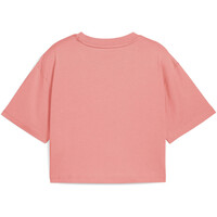 Puma camiseta manga corta niña ESS Graphic Short Length Tee IIII G 03