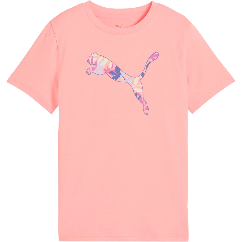 Puma camiseta manga corta niña ESS Graphic Tee II G vista detalle