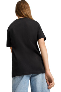 Puma camiseta manga corta niña ESS METALLIC Tee G vista trasera