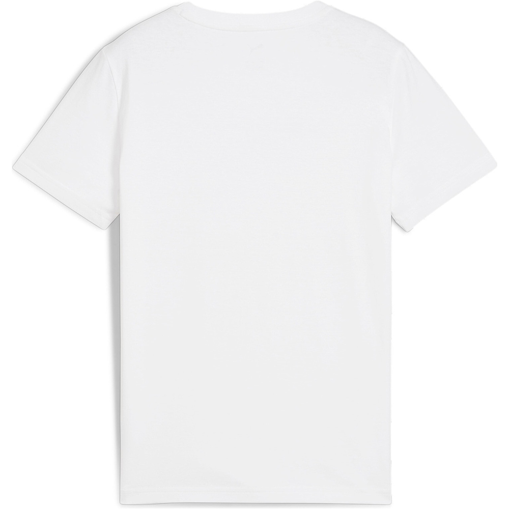 Puma camiseta manga corta niña ESS METALLIC Tee G vista trasera