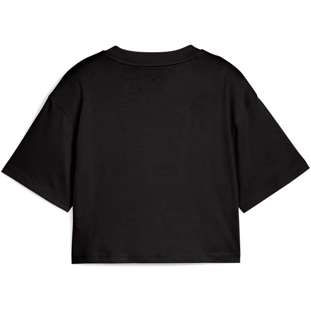 Puma camiseta manga corta niña ESS No. 1 Logo Short vista trasera