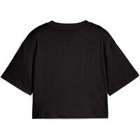 Puma camiseta manga corta niña ESS No. 1 Logo Short vista trasera
