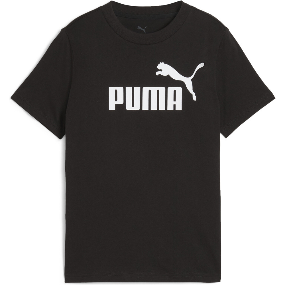 Puma camiseta manga corta niña ESS No. 1 Logo Tee G vista detalle