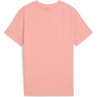 Puma camiseta manga corta niña FLAMING LOVE Graphic Tee G vista trasera