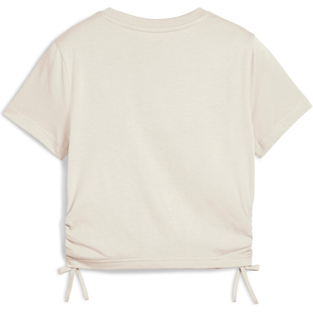 Puma camiseta manga corta niña FLAMING LOVE Knotted Tee G 03