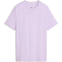 Puma camiseta manga corta niña X_ESS Centered Cat Log vista frontal