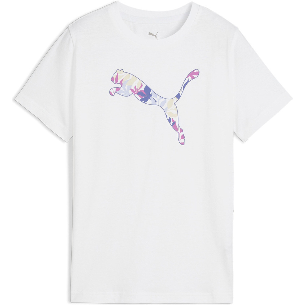 Puma camiseta manga corta niña X_ESS Graphic Tee II G vista frontal