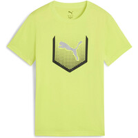 Puma camiseta manga corta niño ACTIVE SPORTS Graphic Tee II B vista detalle