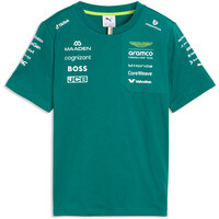 Puma camiseta manga corta niño AMF1 Replica Tee Kid vista detalle