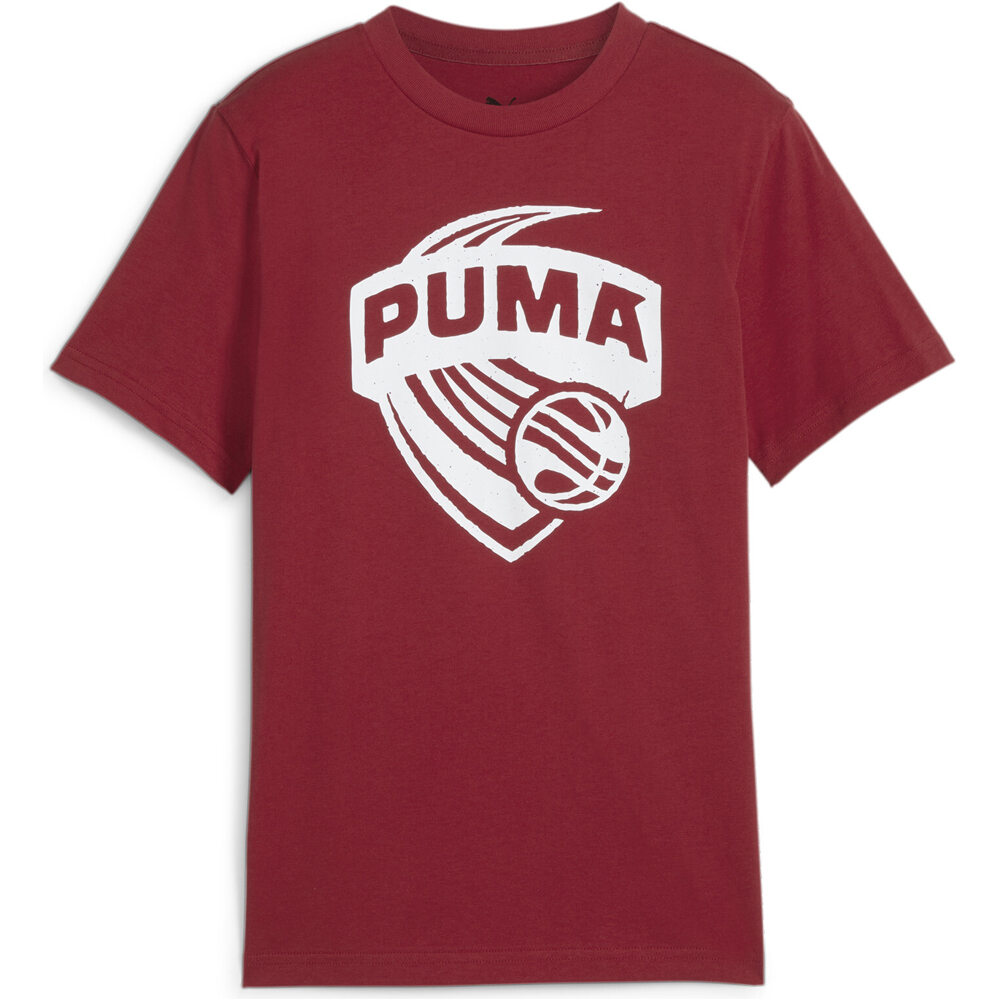 Puma camiseta manga corta niño BASKETBALL Posterize Tee I B vista frontal