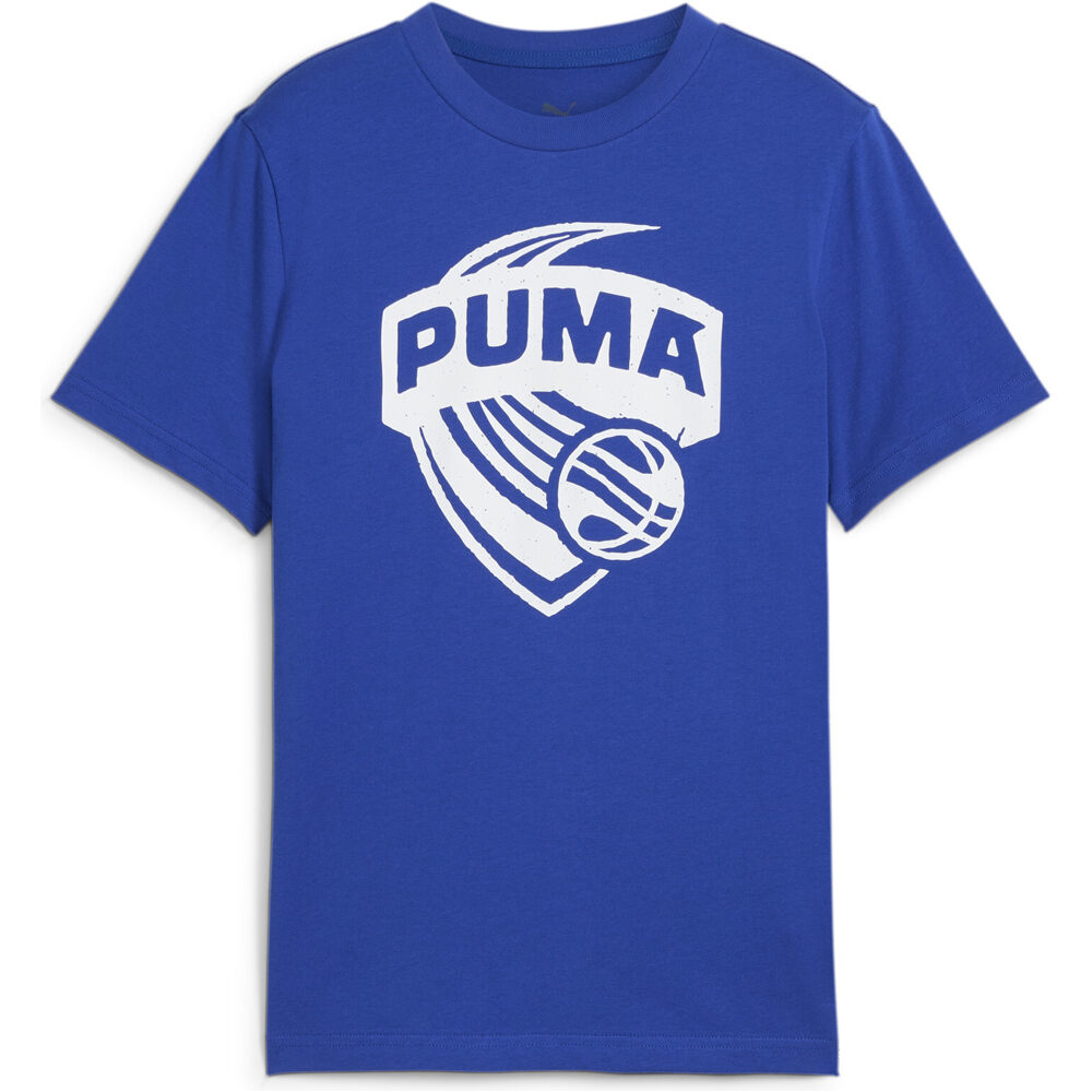 Puma camiseta manga corta niño BASKETBALL Posterize Tee I B vista frontal