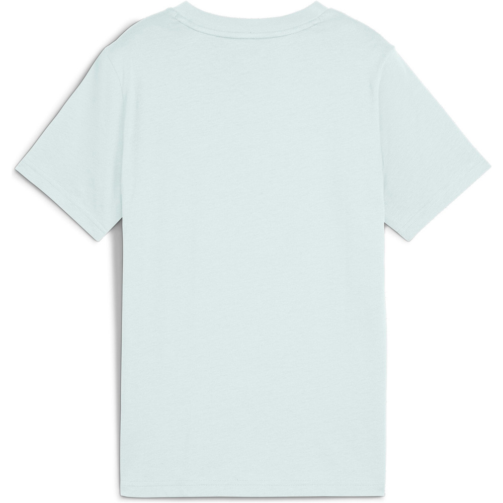 Puma camiseta manga corta niño ESS 2 COLOR No.1 Logo Tee B vista trasera