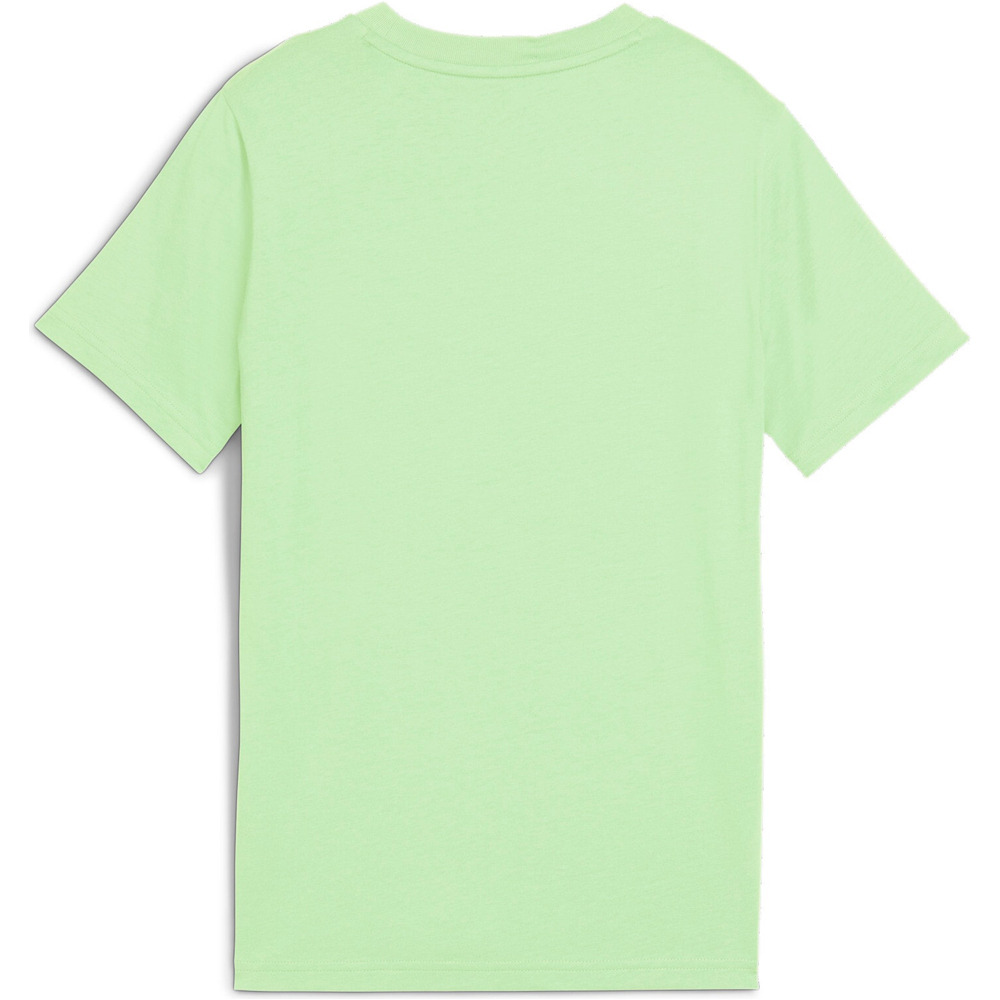 Puma camiseta manga corta niño ESS 2 COLOR Small No. 1 Logo Tee B vista trasera