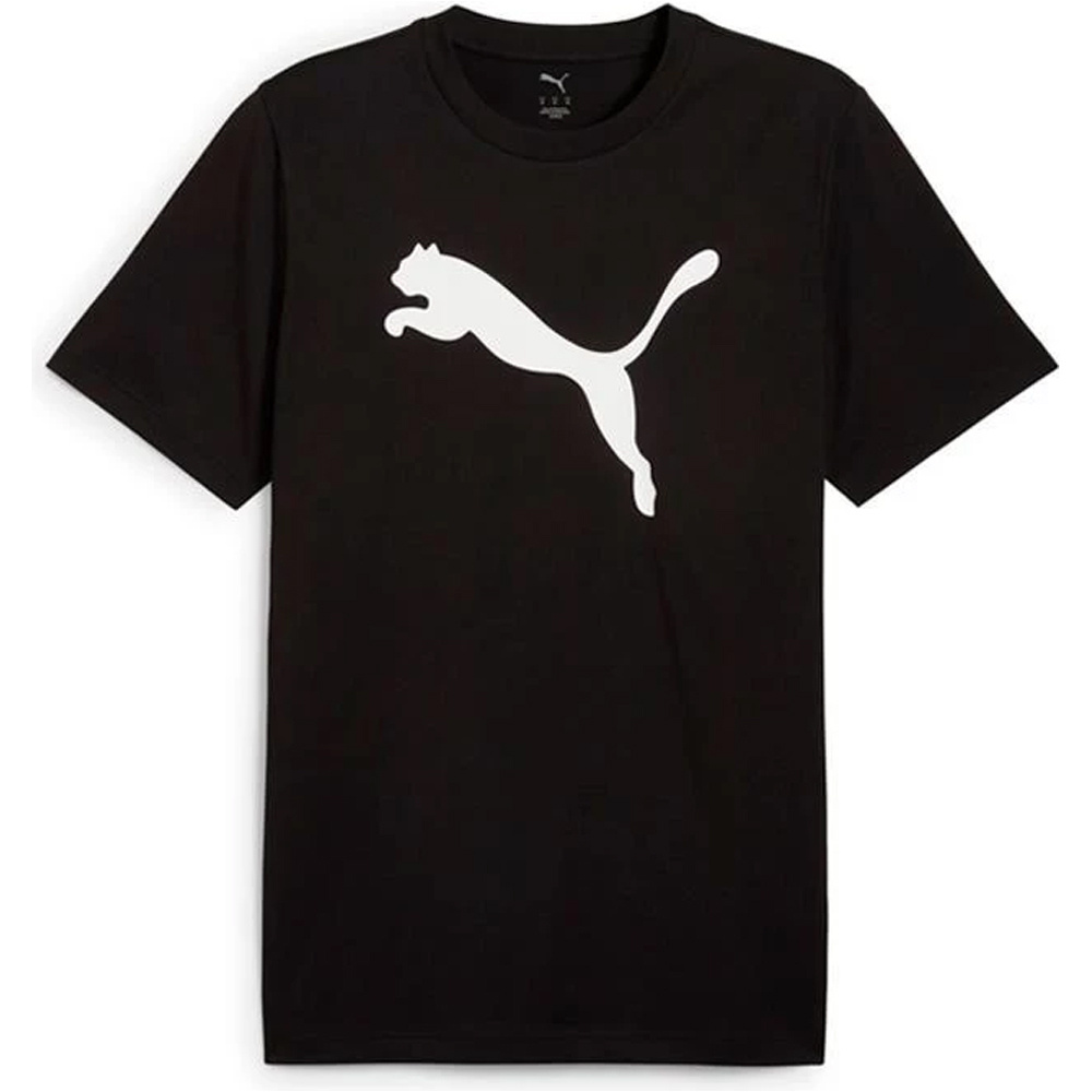 Puma camiseta manga corta niño ESS Cat Logo Tee B vista frontal