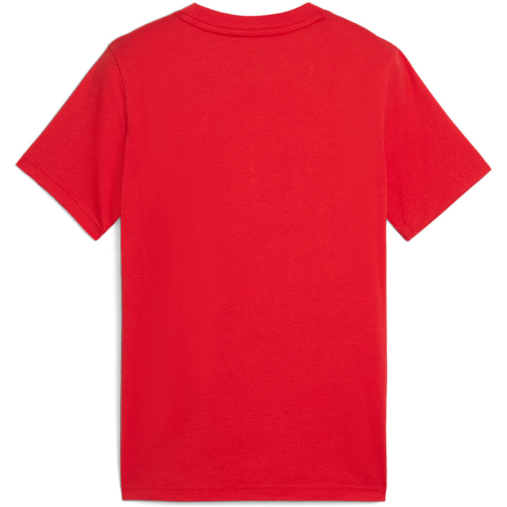 Puma camiseta manga corta niño ESS Cat Logo Tee B vista trasera