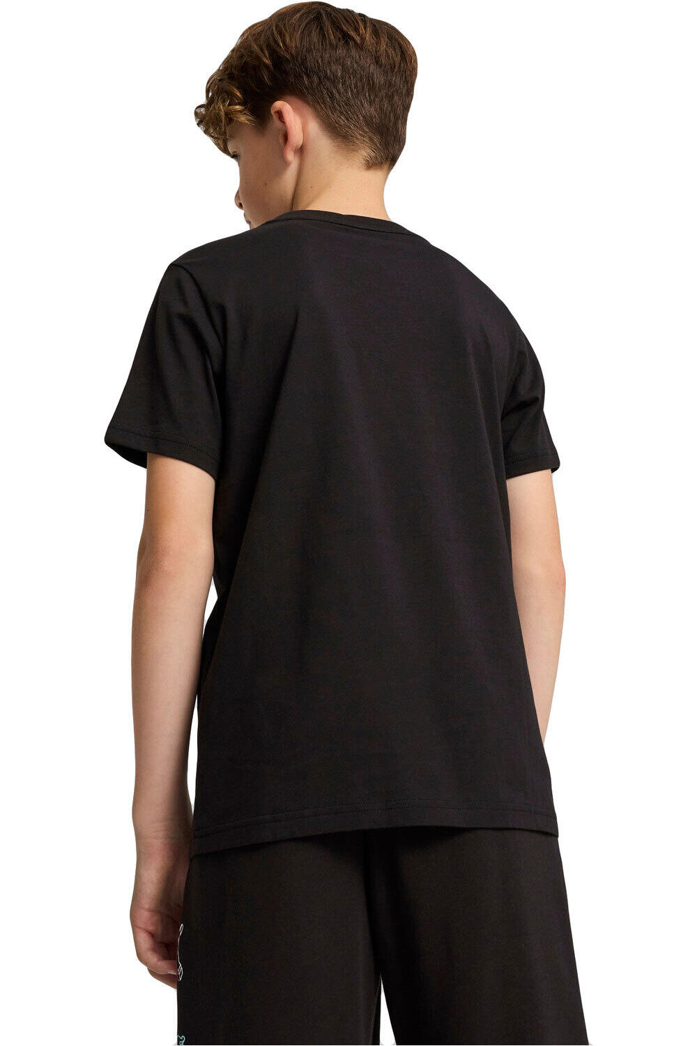 Puma camiseta manga corta niño ESS LOGO LAB HOG Tee B vista trasera