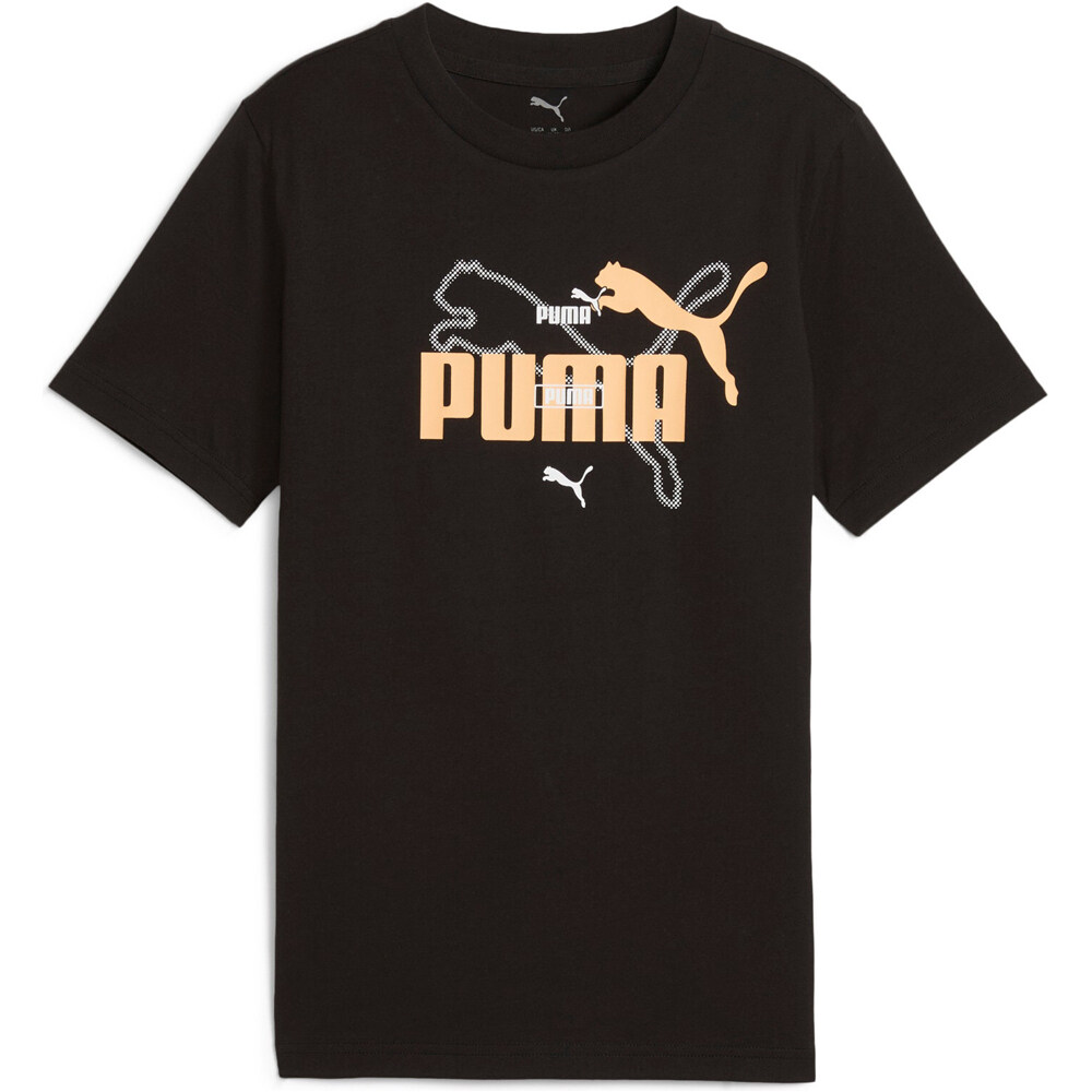 Puma camiseta manga corta niño ESS LOGO LAB Summer Tee B vista detalle