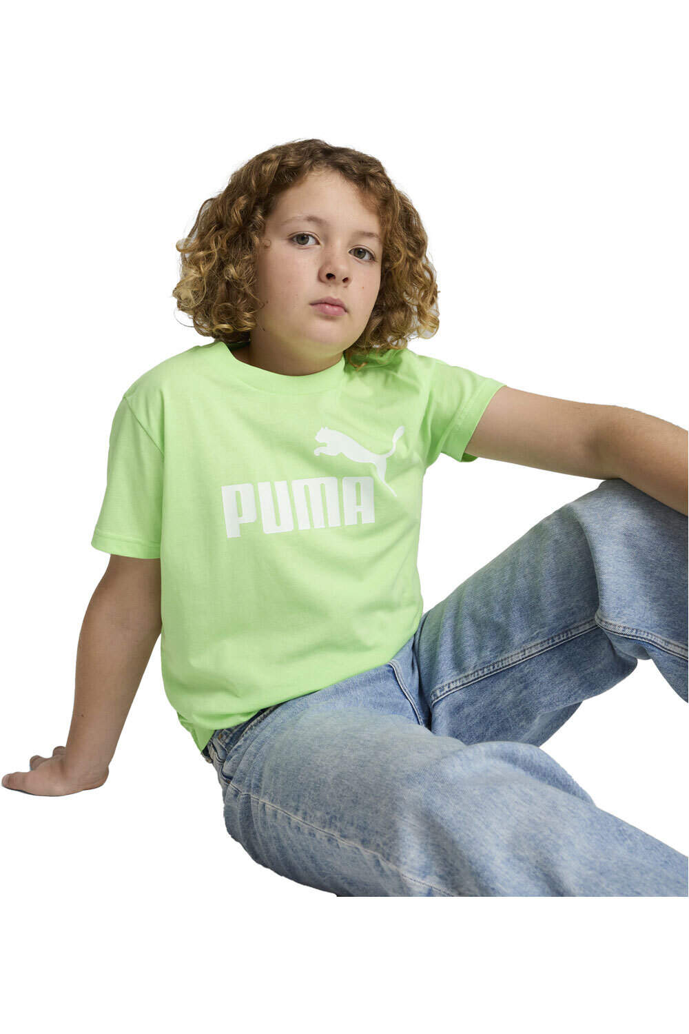 Puma camiseta manga corta niño ESS No. 1 Logo Tee B vista frontal