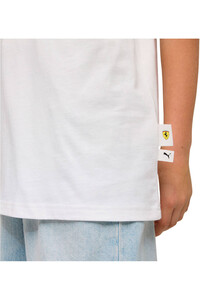 Puma camiseta manga corta niño Ferrari Kids Car Gra vista detalle