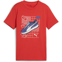 Puma camiseta manga corta niño GRAPHICS Tee IV B vista detalle