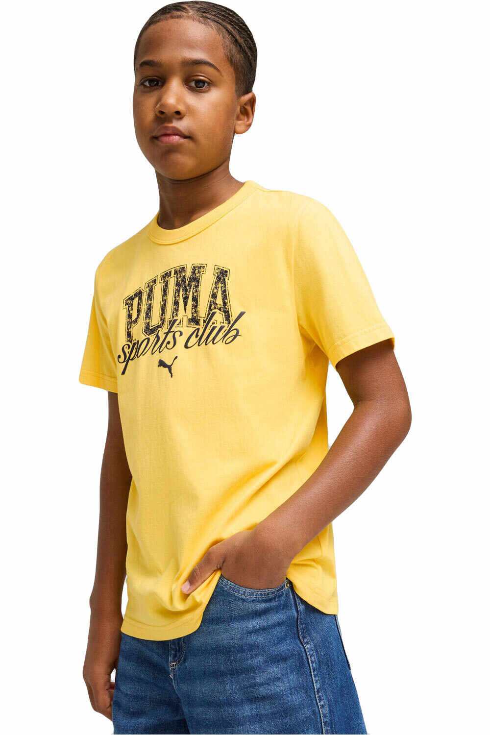 Puma camiseta manga corta niño PUMA CLASS Graphic Tee B vista frontal