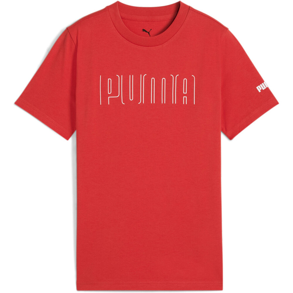 Puma camiseta manga corta niño PUMA SPORT Graphic Tee B vista frontal