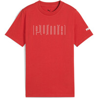 Puma camiseta manga corta niño PUMA SPORT Graphic Tee B vista frontal
