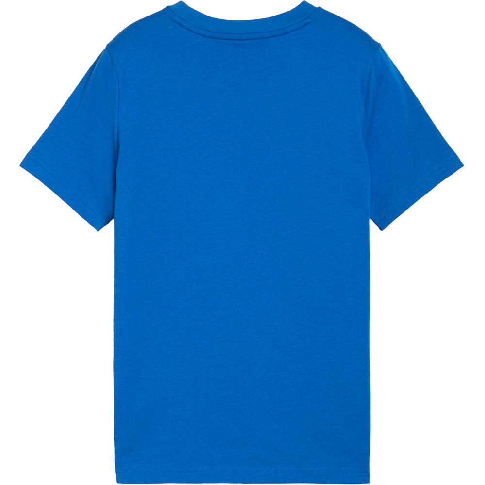 Puma camiseta manga corta niño X_ESS LOGO LAB Tee B vista trasera