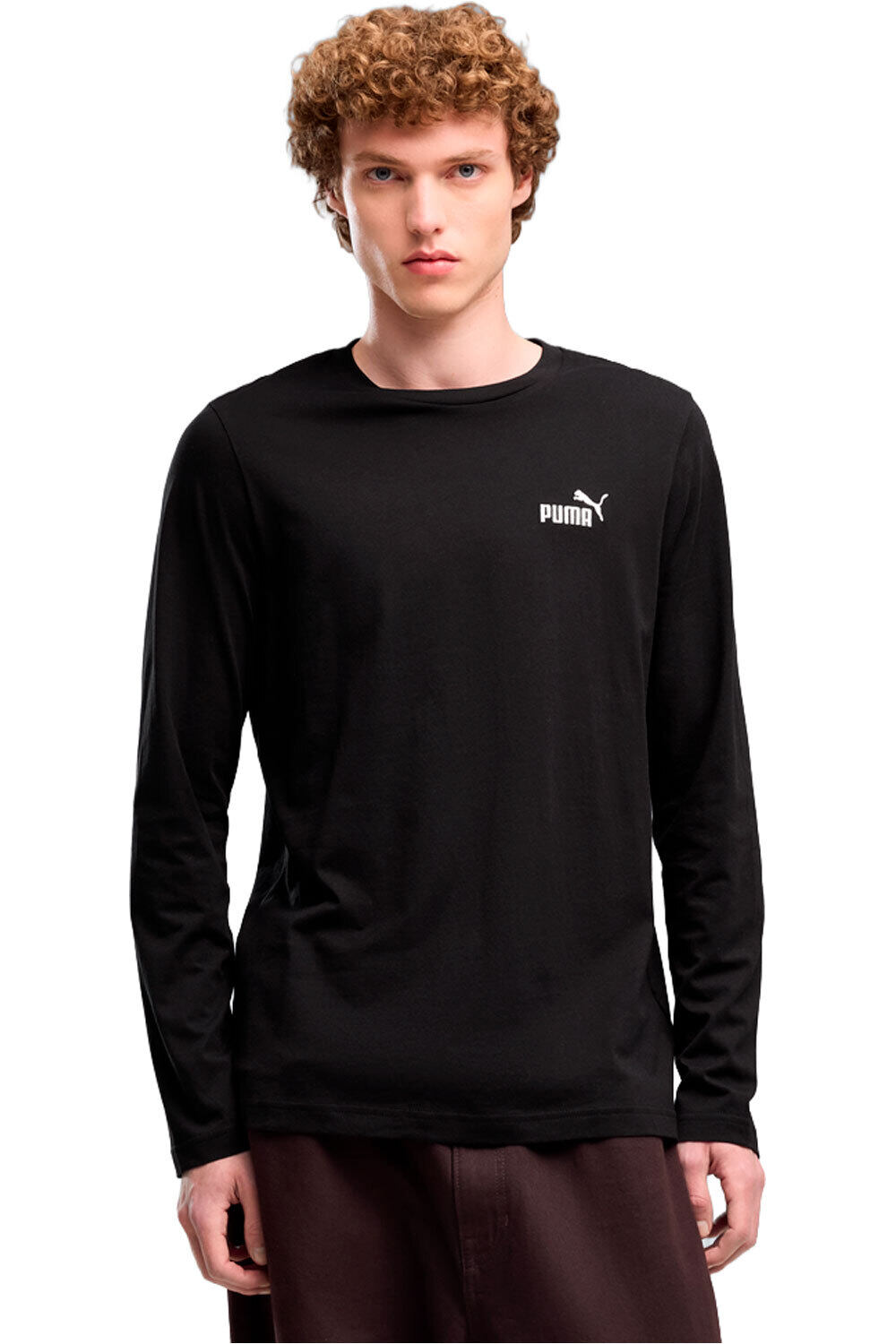 Puma camiseta manga larga hombre ESS No. 1 Logo Longs vista frontal