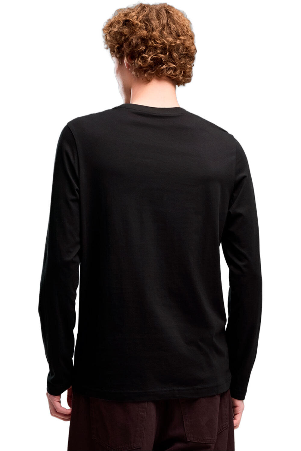 Puma camiseta manga larga hombre ESS No. 1 Logo Longs vista trasera
