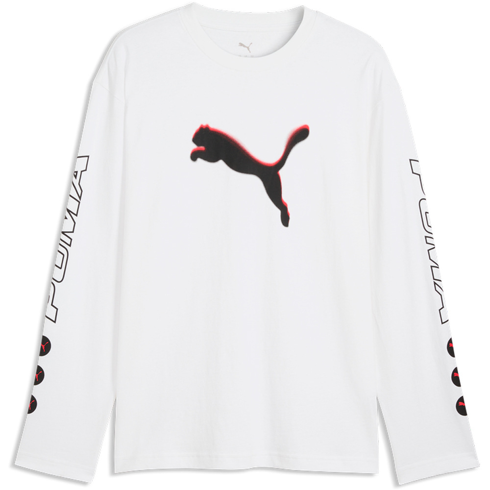 Puma camiseta manga larga hombre PUMA SPORT Street Re vista detalle