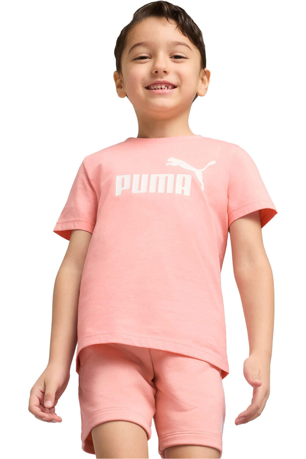 Puma camiseta manga larga niño ESS No. 1 Logo Tee PS vista frontal