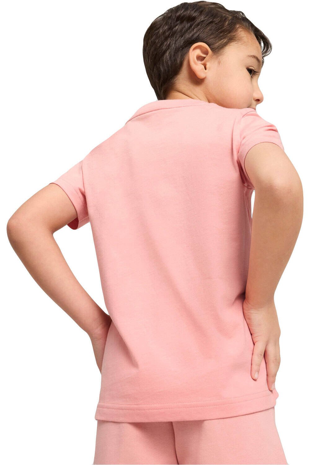 Puma camiseta manga larga niño ESS No. 1 Logo Tee PS vista trasera