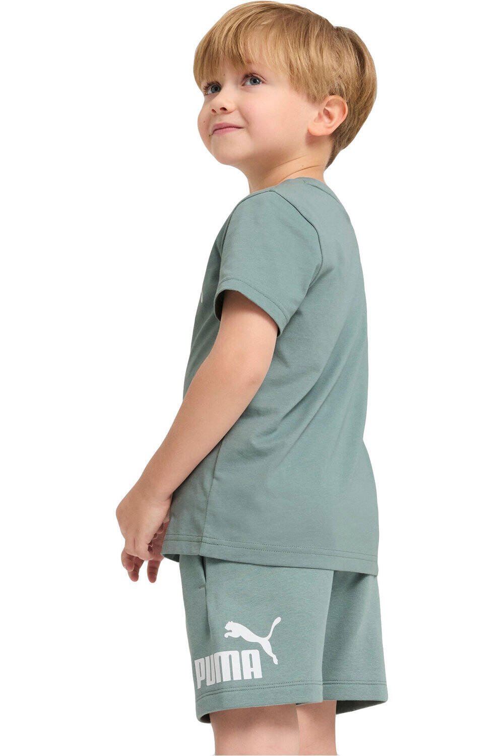 Puma camiseta manga larga niño ESS No. 1 Logo Tee PS vista trasera