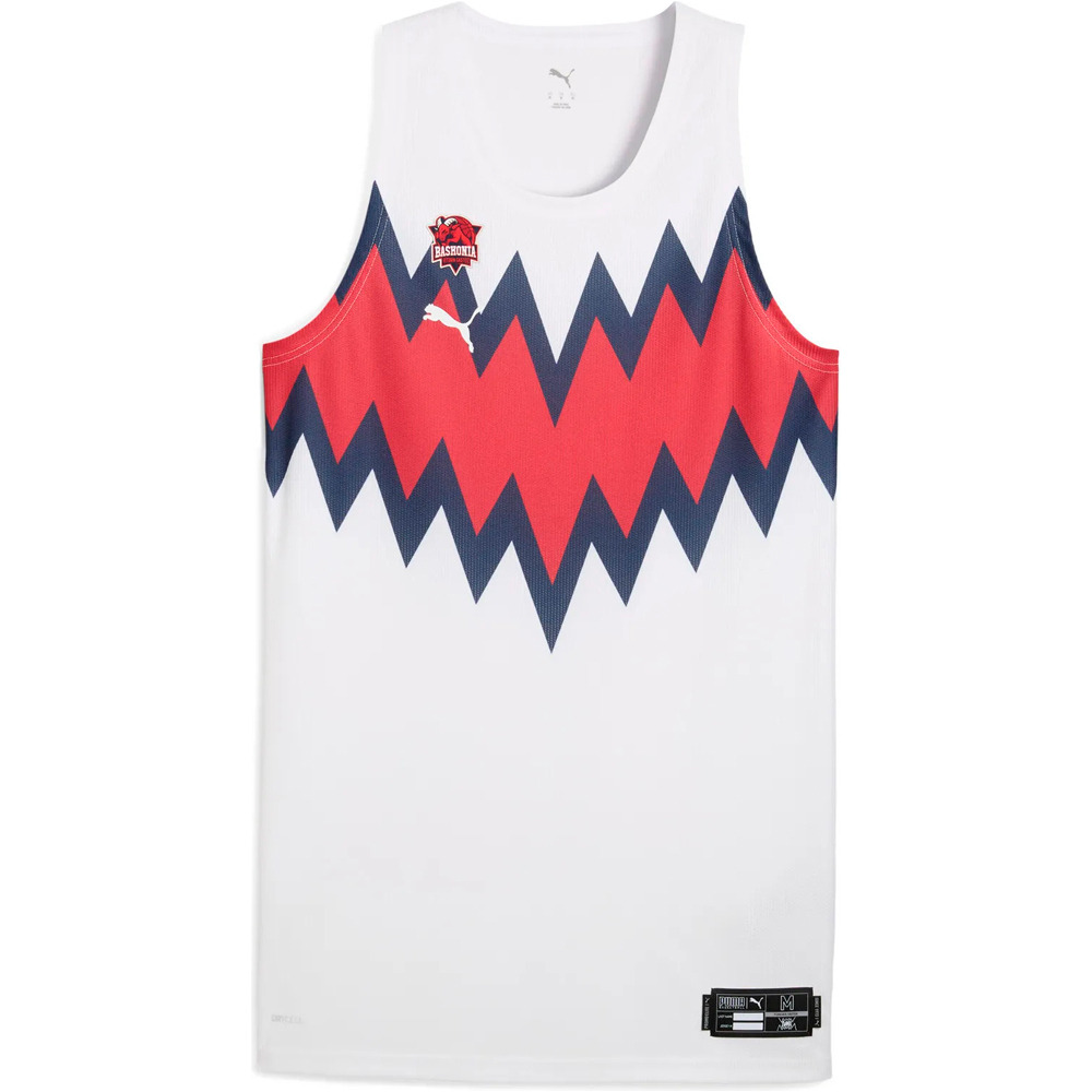 Puma camiseta oficial baloncesto BASKONIA 26 Pro Away Je vista frontal