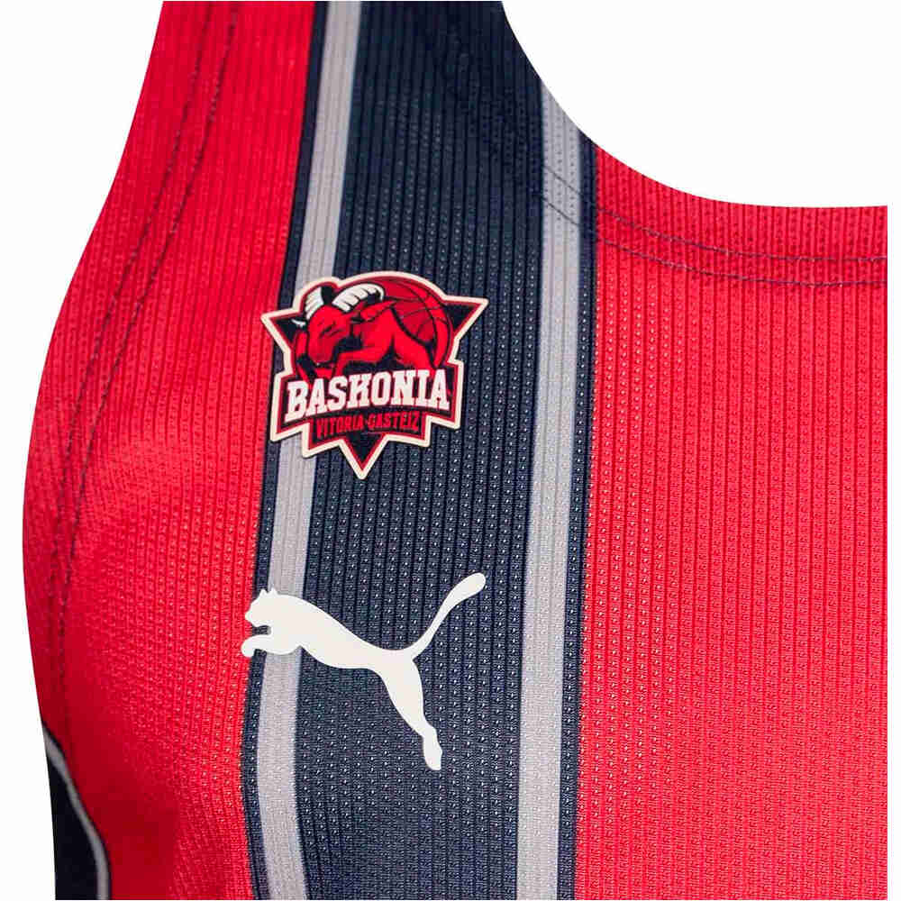 Puma camiseta oficial baloncesto BASKONIA 26 Pro Home Je vista detalle