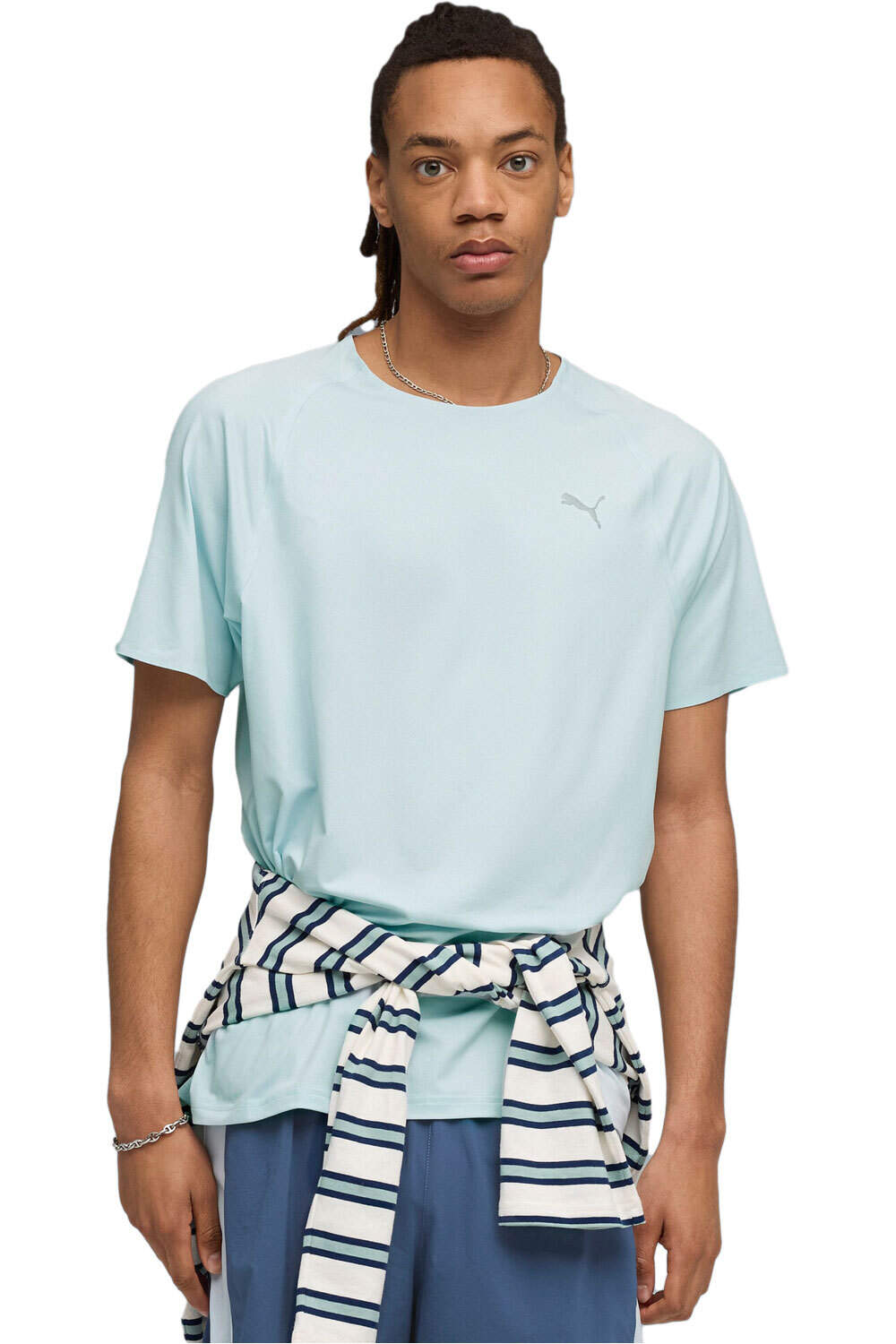 Puma camiseta técnica manga corta hombre M RUN CLOUDSPUN TEE? vista frontal