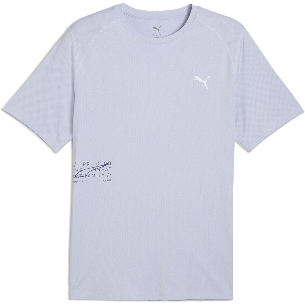 Puma camiseta técnica manga corta hombre M RUN GRAPHIC MESH TEE? vista frontal