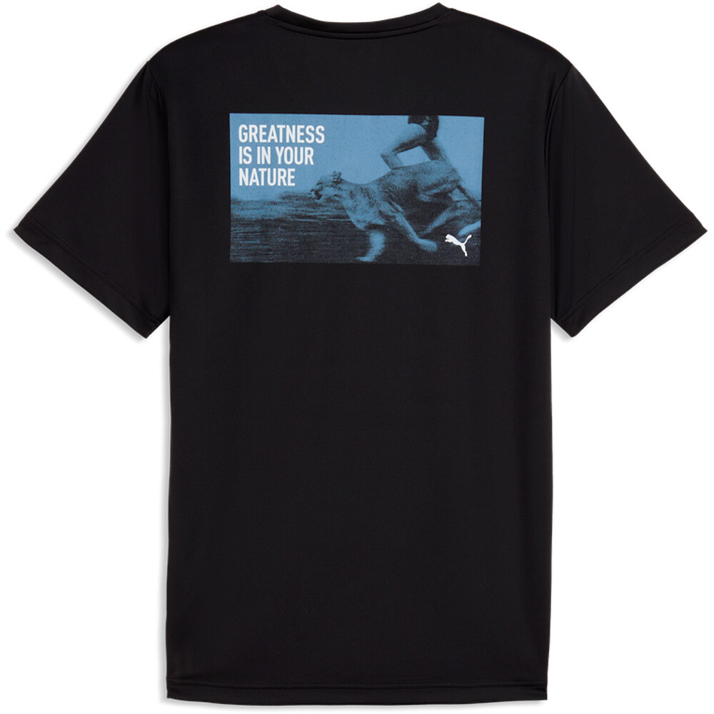 Puma camiseta técnica manga corta hombre M RUN GREATNESS GRAP 03