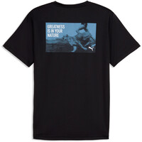 Puma camiseta técnica manga corta hombre M RUN GREATNESS GRAP 03