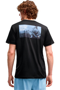 Puma camiseta técnica manga corta hombre M RUN GREATNESS GRAP vista trasera