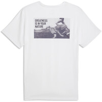 Puma camiseta técnica manga corta hombre M RUN GREATNESS GRAP vista trasera